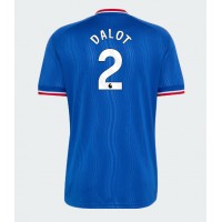 Manchester United Diogo Dalot #2 Vieraspaita 2026-27 Lyhythihainen